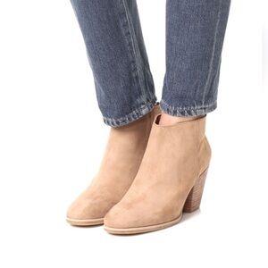 Rachel Comey Mars Suede Ankle Booties in Camel